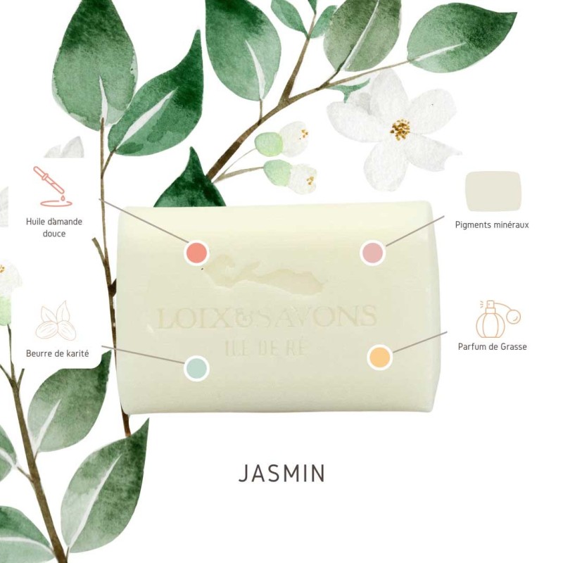 Savon parfum jasmin propriete