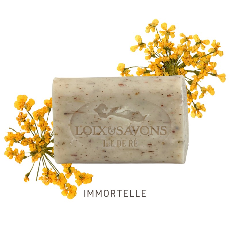 Savon immortelle des dunes 100 g ou 200 g | Savonnerie de Ré