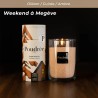 Bougie en perles de cire végétale, parfum poudré | Loix & Savons
