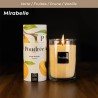 Bougie en perles de cire végétale, parfum poudré | Loix & Savons