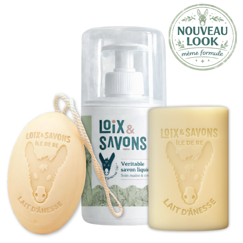 pack au lait d anesse liquide et solide
