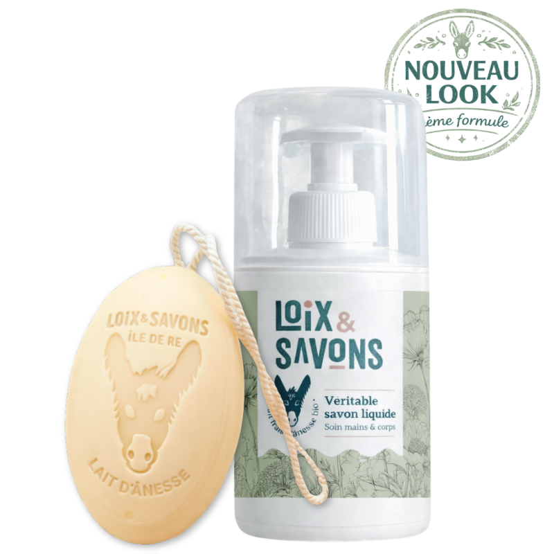 savon solide savon liquide lait d'anesse