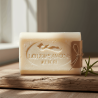 Texture savon artisanal argan fait main