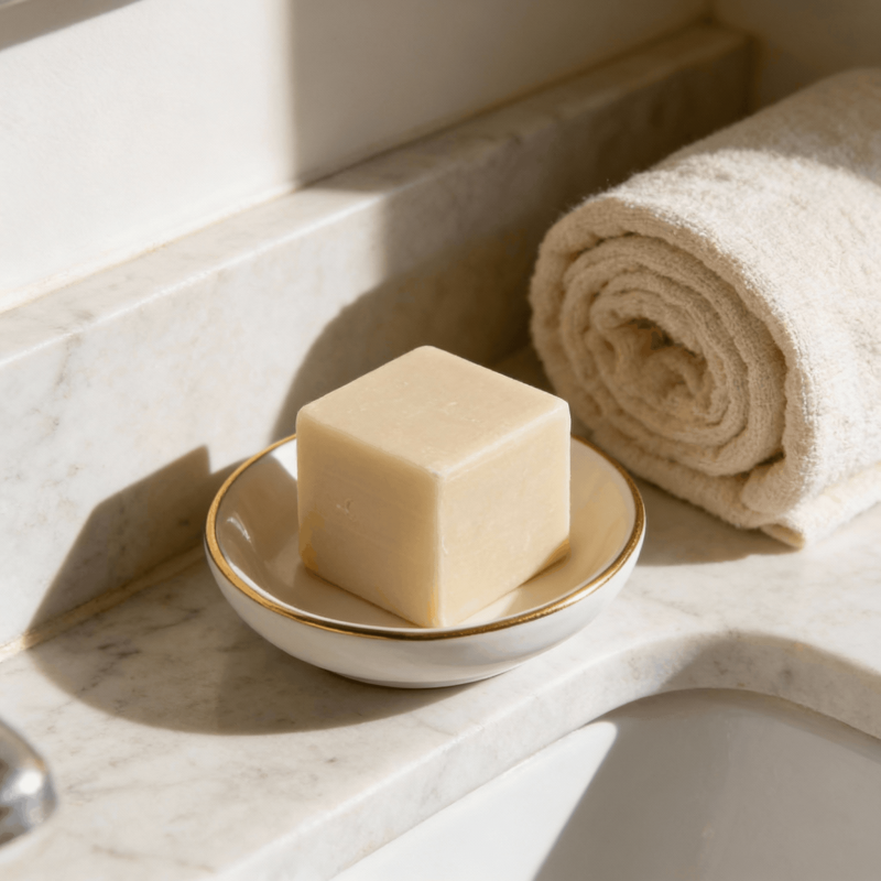 Savon argan & amande douce 125g | Artisanal | Île de Ré