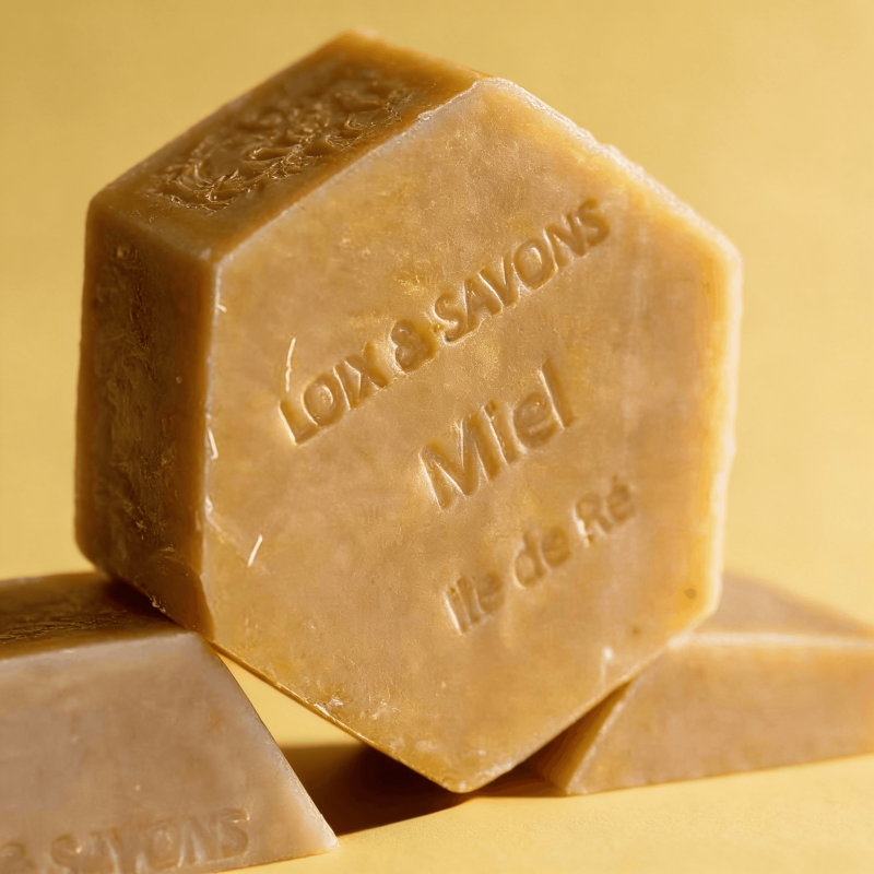 Savon au miel de l'île de Ré, peaux mixtes | Loix & Savons