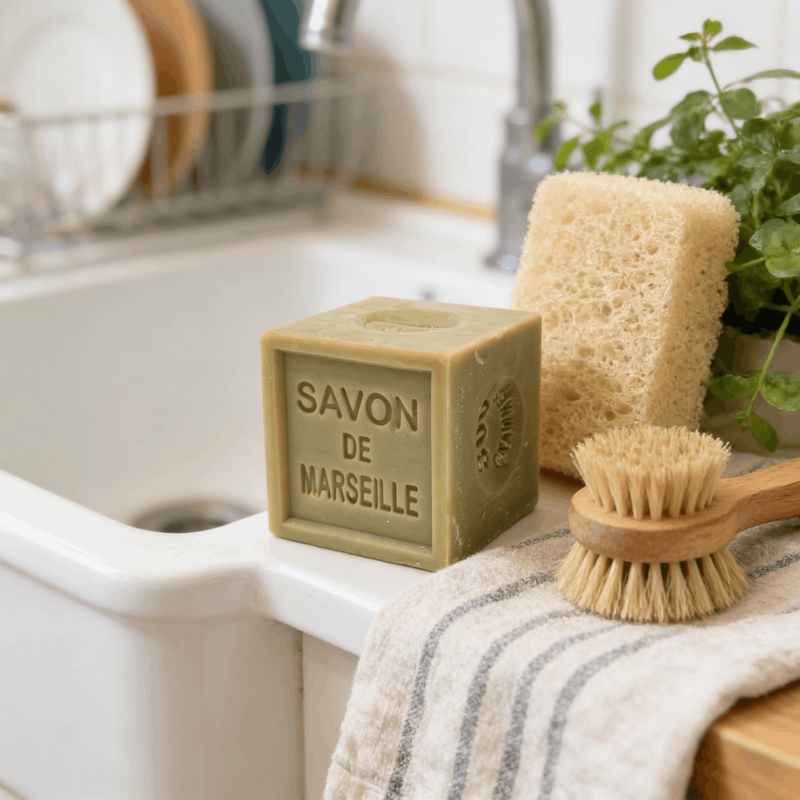 Savon de Marseille véritable | Huile d'olive | Savonnerie de Ré