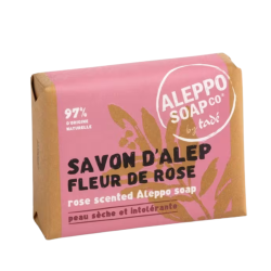 Savon d'ALEP parfum Fleur de Rose