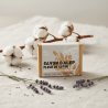 Savon d'Alep fleur de coton 100 g | Toute peau | Loix & Savons