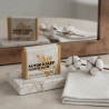 Savon d'Alep fleur de coton 100 g | Toute peau | Loix & Savons