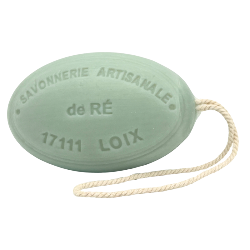 Savon artisanal surgras parfum Pur Désir 100g et 200g ficelle Loix Savons Ile de Ré