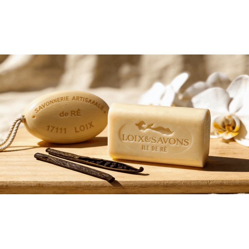 Savon vanille artisanal 100 g ou 200 g | Savonnerie de Ré