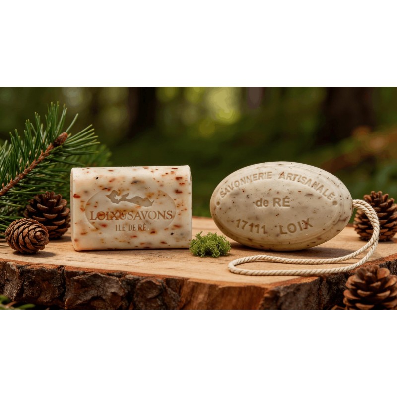 Savon aiguilles de pin 100 g et 200 g | Loix & Savons