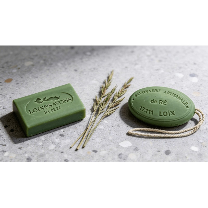 Savon vétiver artisanal 100 g ou 200 g | Savonnerie de Ré
