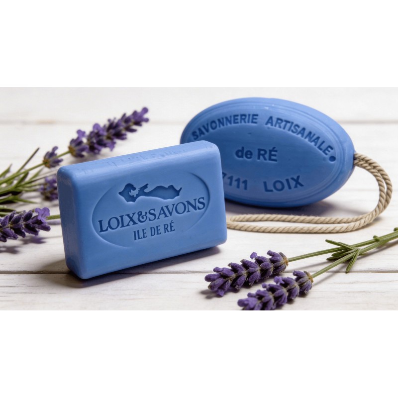 Savon lavande artisanal 100 g ou 200 g | Savonnerie de Ré