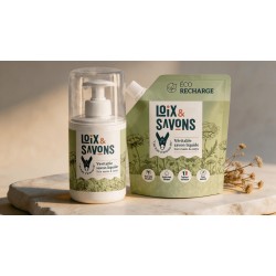 Duo savon liquide au Lait d’ânesse frais + recharge