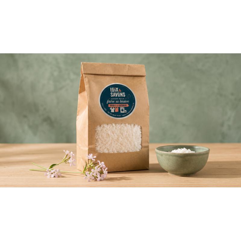 Savon à la saponaire : 10 litres de lessive maison