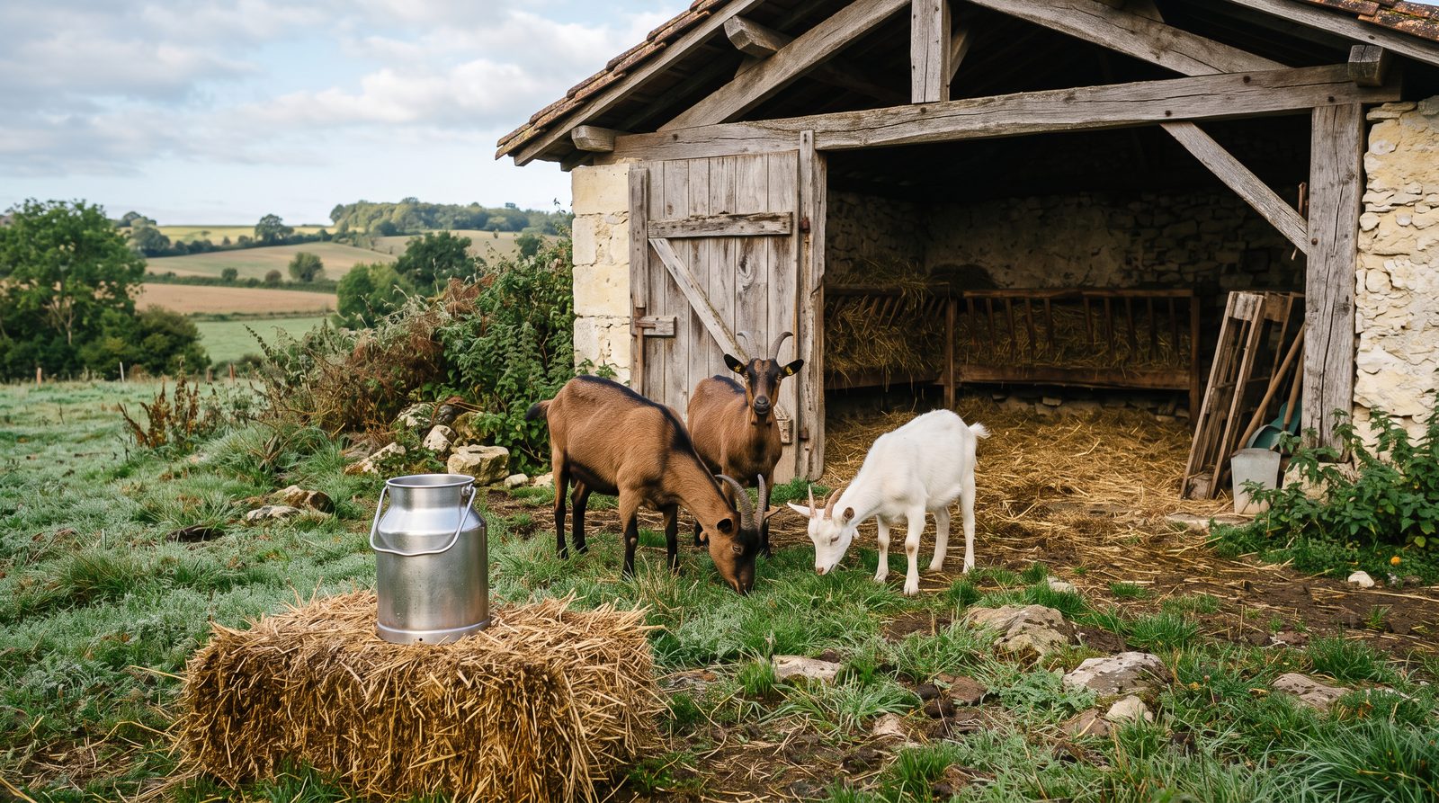chevres petit producteur de lait charente maritime